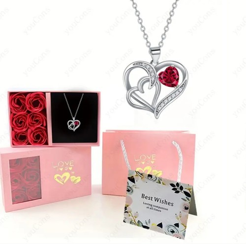 Valentine red rose with - rose,