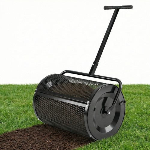 Compost spreader peat moss - compost,