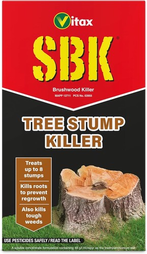 Sbk tree stump killer kills - sbk,