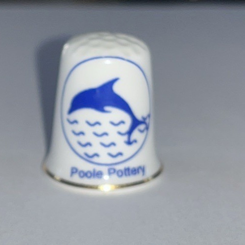 Poole pottery dolphin - pottery,