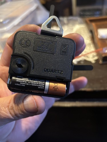 Diy wall quartz clock movement - diy,