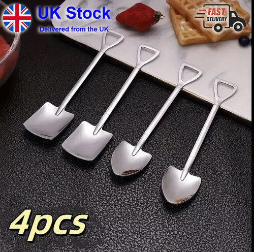 4pcs desert spoons shovel - desert,