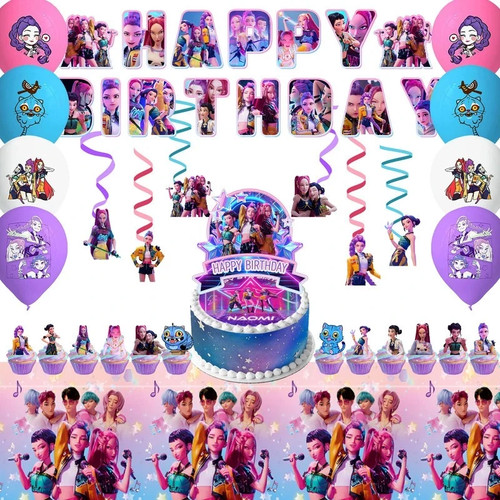 Multi themed cartoon birthday - themed,