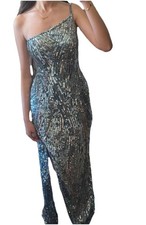 Silver and Blue Sparkling