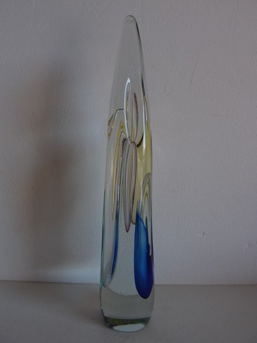 Vase glass sculpture - sculpture,, design