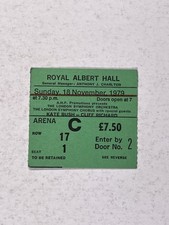 Kate Bush Ticket Oriignal