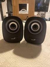 Genius SP-Q160 2.0 Desktop Speakers Stereo Sound, USB Powered Plug and Play, 6w.
