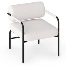 Modern Velvet Accent Armchair