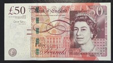 Old Fifty £50 Pound Note