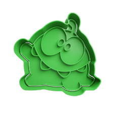 Om Nom Cookie Cutter