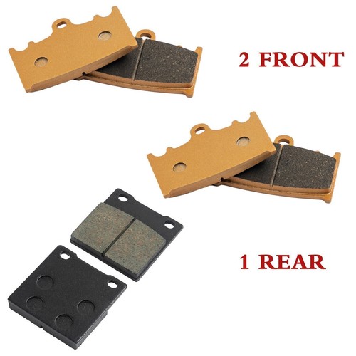 Front rear brake pads - front, for