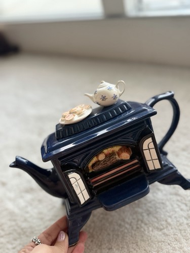 The teapottery novelty blue - the,