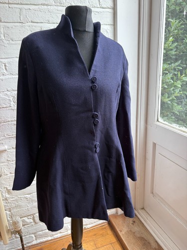 Vintage 80s 90s navy - navy, blue