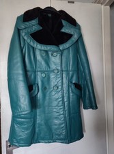 Stunning Vintage Leather Teal