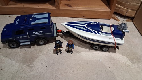Playmobil 5187 police truck - playmobil,