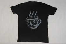 DISTURBING LONDON TEA CUP DIAMANTE BLACK T SHIRT NEW OFFICIAL TINIE TEMPAH RARE