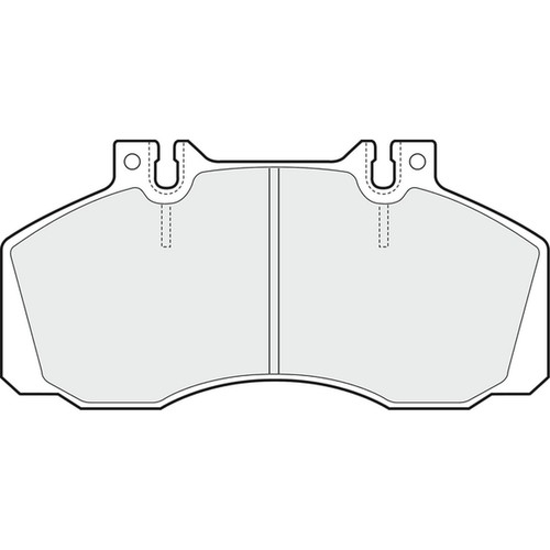 Brake pads set - brake, for