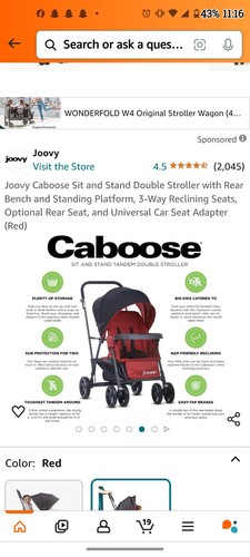 Joovy stroller - joovy,