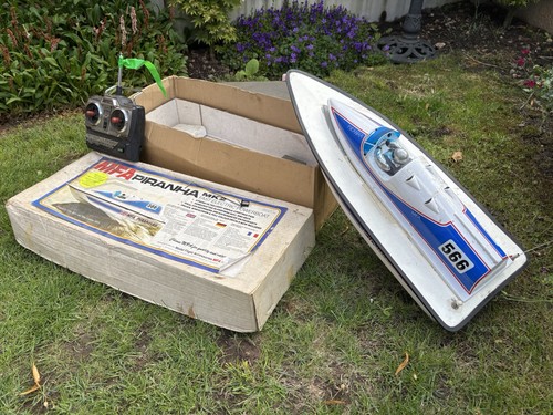 Old mfa piranha speed boat - old,