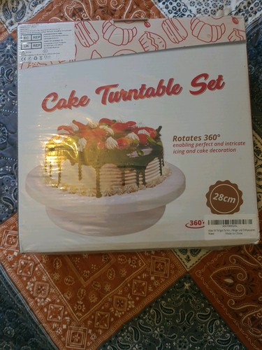 28cm rotating cake icing - 28cm,
