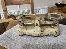 Old Vintage Weighing Scales, Cast Iron Kitchen Scales