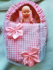 Crib Set for 4" - 7" doll