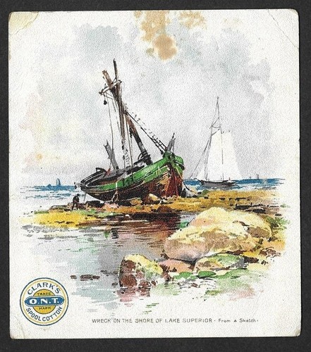 Victorian trading card - card,