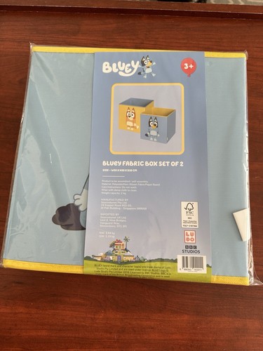 Bluey fabric storage - fabric,