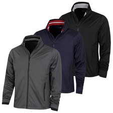 Calvin Klein Mens 2025 Collar Detail Waterproof Stretch Golf Jacket 45% OFF RRP