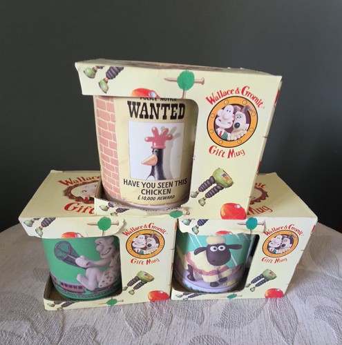 Wallace gromit gift mugs - 3,