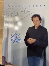 Signed David Essex Tour 2000