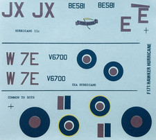 FROG decals 1/72 scale