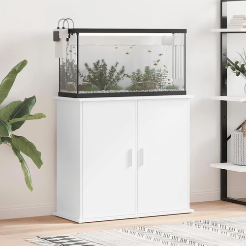 Modern wooden aquarium stand - aquarium,