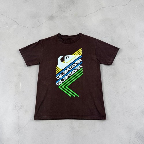 Quiksilver surfwear brown y2k - surfwear,