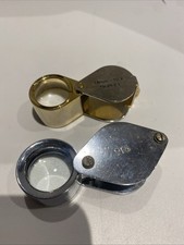 2x Portable Mini Glass Magnifying Lens Jewelers Magnifier for Identifying Items