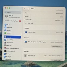 MacBook Pro 16” M1 PRO 2021