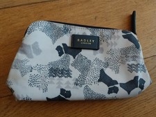 Radley Small Oilskin Pouch Cosmetics Make Up Bag