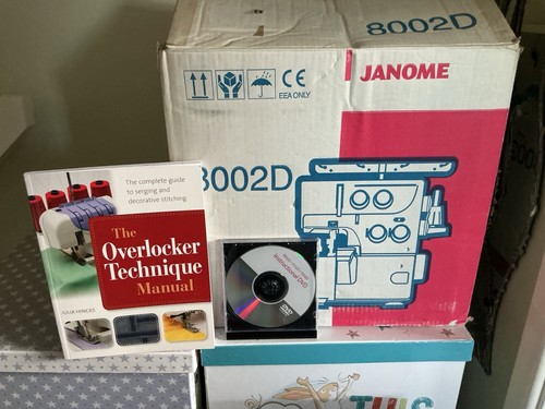Janome 8002dg overlocker - janome,