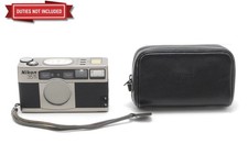 Meter Works! [Almost MINT w/ Case ] Nikon 35Ti Point & Shoot Film Camera JAPAN