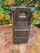 AMMO BOX Steel Can Military Government Surplus Vintage