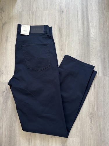 Mens navy blue straight - navy,