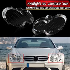 Pair Front Headlight Lens