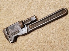 Trimo drop forged adjustable F spanner, 38 mm max opening, 173 mm, Made in USA