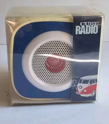 Tesco radio cube retro - tesco,