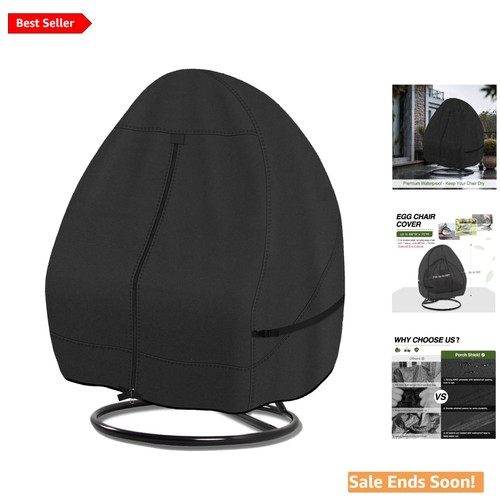 Elegant black patio - elegant, egg