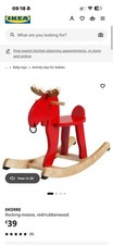 IKEA Wooden Rocking Horse