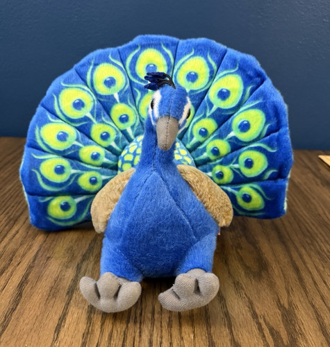 Wild republic peacock plush - wild,