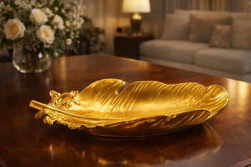 Leaf shape plate platter fruit - leaf, plate/platter/fruit