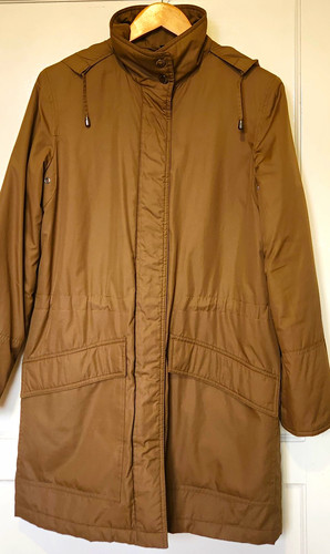 Four seasons brown long hooded - four,
