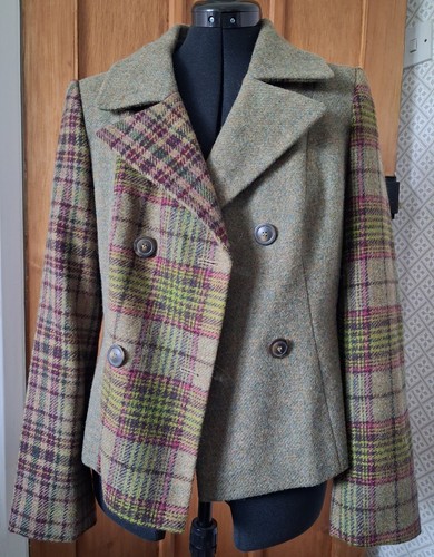 Per una 100 wool plaid - per, and